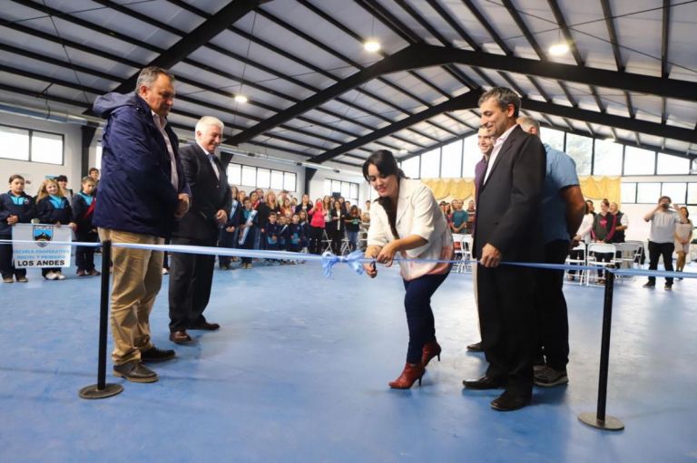 Inauguracion del Gimnasio